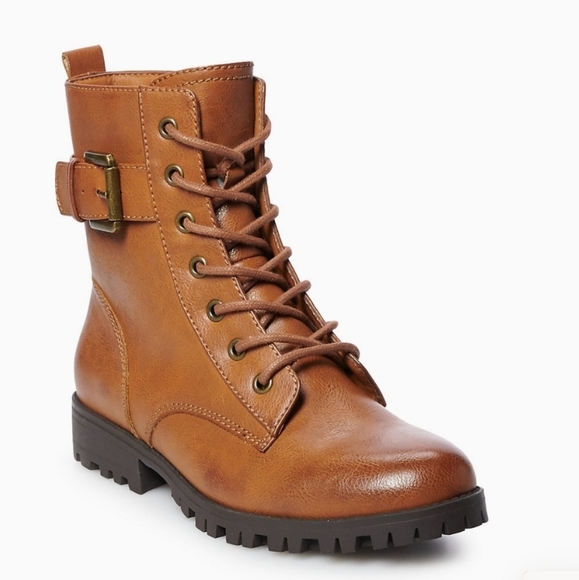 SO Broccoli Brown Combat Boots